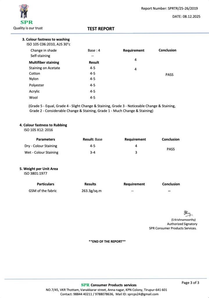 Luri fabric-quality-lab-reports